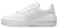 Nike Womens Nike Air Force 1 Platform Low - Womens Shoes White/Summit White Size 10.0