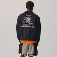 All City By Just Don Mens Acid Varsity Jacket - Blue/Blue