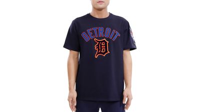 Pro Standard Tigers Stacked Logo T-Shirt - Men's