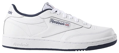 Reebok Boys Club C - Boys' Grade School Shoes White/Navy