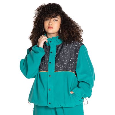 Melody Ehsani Polar Fleece Speckle Jacket - Women's