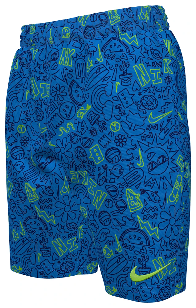 Nike Boys Doodle 7 Inch Swim Shorts