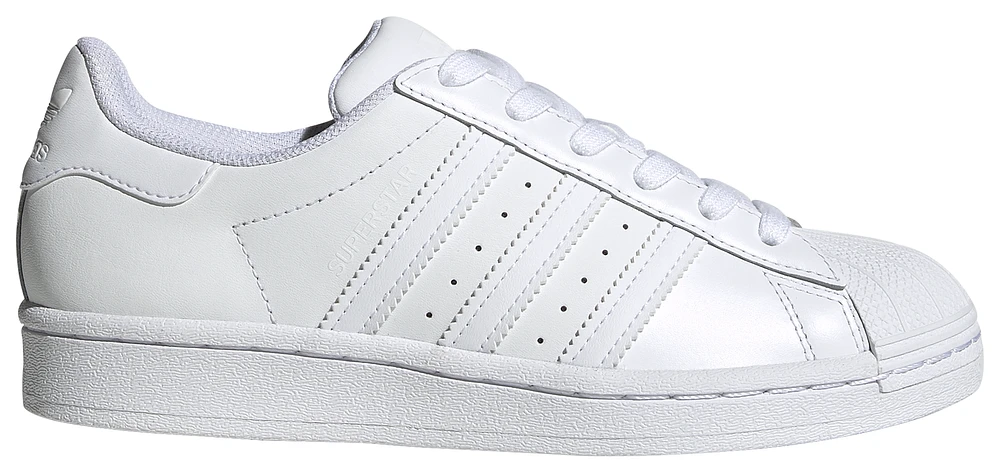 adidas Originals Boys adidas Originals Superstar - Boys' Grade School Basketball Shoes White/White/White Size 04.0