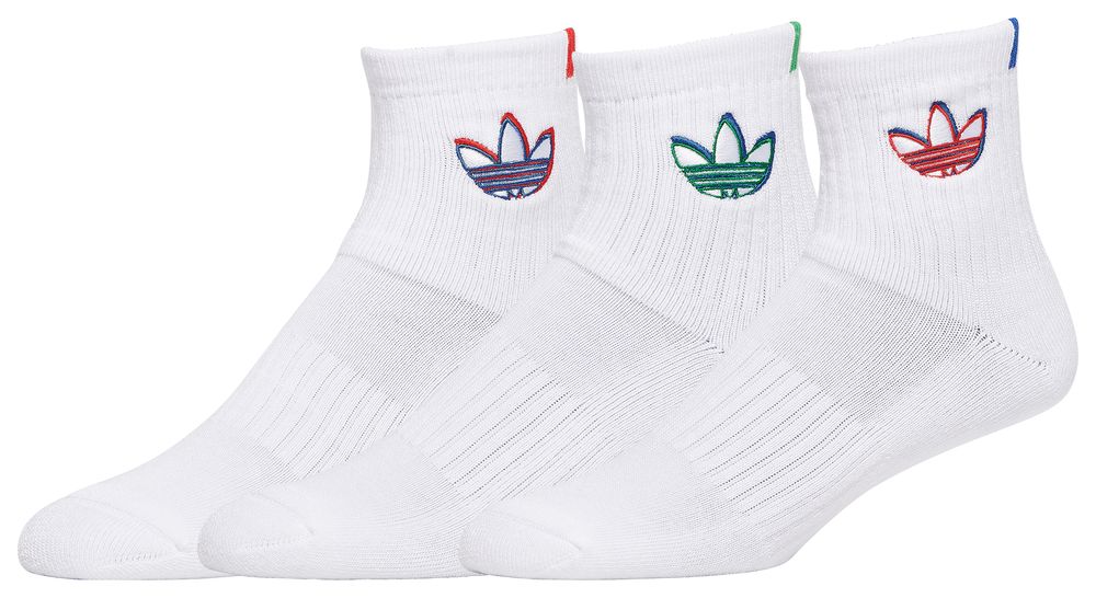 adidas Originals 3pk Quarter Socks