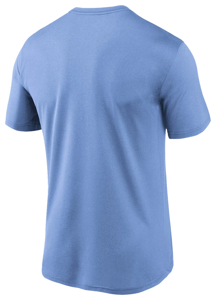 Nike Mens Nike Royals Wordmark Legend T-Shirt - Mens Light Blue/Light Blue Size M