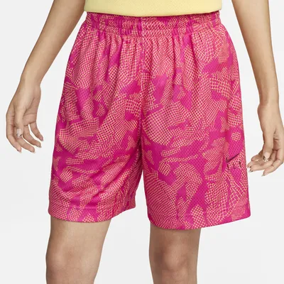 Nike Womens Nike Swoosh Fly Shorts - Womens Soft Yellow/Alchemy Pink Size M