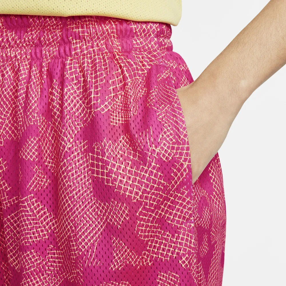 Nike Womens Nike Swoosh Fly Shorts - Womens Soft Yellow/Alchemy Pink Size M