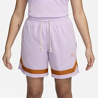 Nike Womens Nike Swoosh Fly Shorts - Womens Violet Mist/Monarch Size S