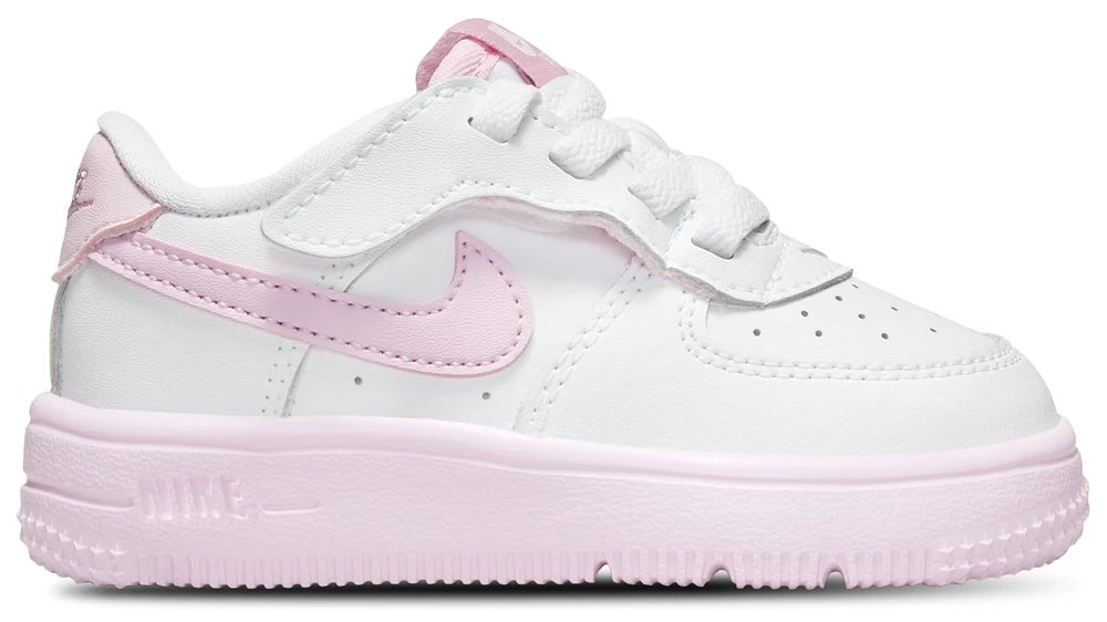 Nike Boys Air Force 1 Low EasyOn - Boys' Toddler Shoes White/Pink Foam/Elemental Pink