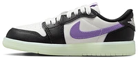 Jordan Boys Retro 1 Low OG UNI2 - Boys' Preschool Shoes Black/Purple/Volt