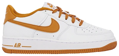 Nike Boys Nike Air Force 1 LV8 1 - Boys' Grade School Shoes Brown/White Size 04.0