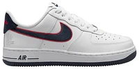 Nike Womens Air Force 1 '07 REC V2 - Basketball Shoes Obsidian/White/Red