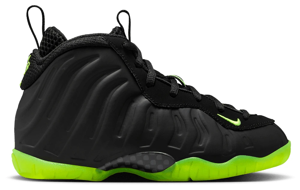 Nike Boys Little Posite One SP25 - Boys' Preschool Shoes Volt/Black