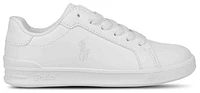 Polo Girls Heritage Court II - Girls' Preschool Shoes White