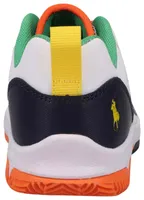 Polo Girls TECH RACER - Girls' Grade School Shoes White/Multi/Yellow