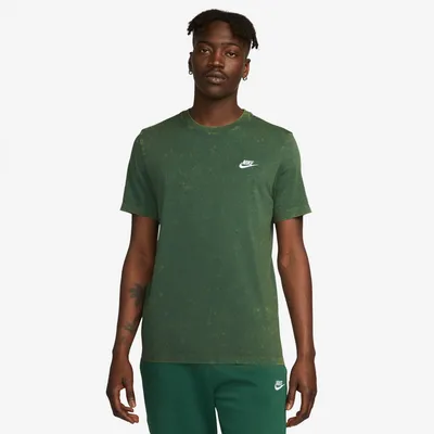 Nike Mens NSW Club Novelty T-Shirt - Fir/White