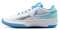 Nike Boys JA 1 SE - Boys' Grade School Basketball Shoes White/Glacier Blue/Metallic Silver