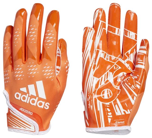 adidas football gloves orange