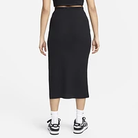 Nike Womens Chill Knit Rib Skirt