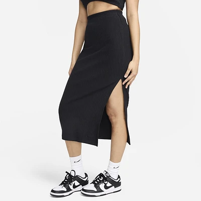 Nike Womens Chill Knit Rib Skirt