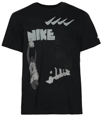 Nike Mens Bold School T-Shirt - Grey/Black