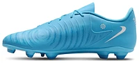 Nike Mens Phantom GX II Club FG/MG - Soccer Shoes Blue Fury/White