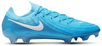 Nike Mens Phantom GX II Elite FG - Soccer Shoes Blue Fury/White