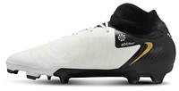 Nike Mens Phantom Luna II Pro FG - Soccer Shoes White/Black/Mtlc Gold Coin