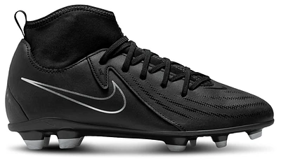 Nike Boys Jr Phantom Luna II Club FG/MG - Boys' Grade School Soccer Shoes Black/Black