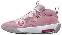 Nike Girls Nike Air Zoom Crossover 2 - Girls' Grade School Basketball Shoes White/Elemental Pink/White Size 07.0
