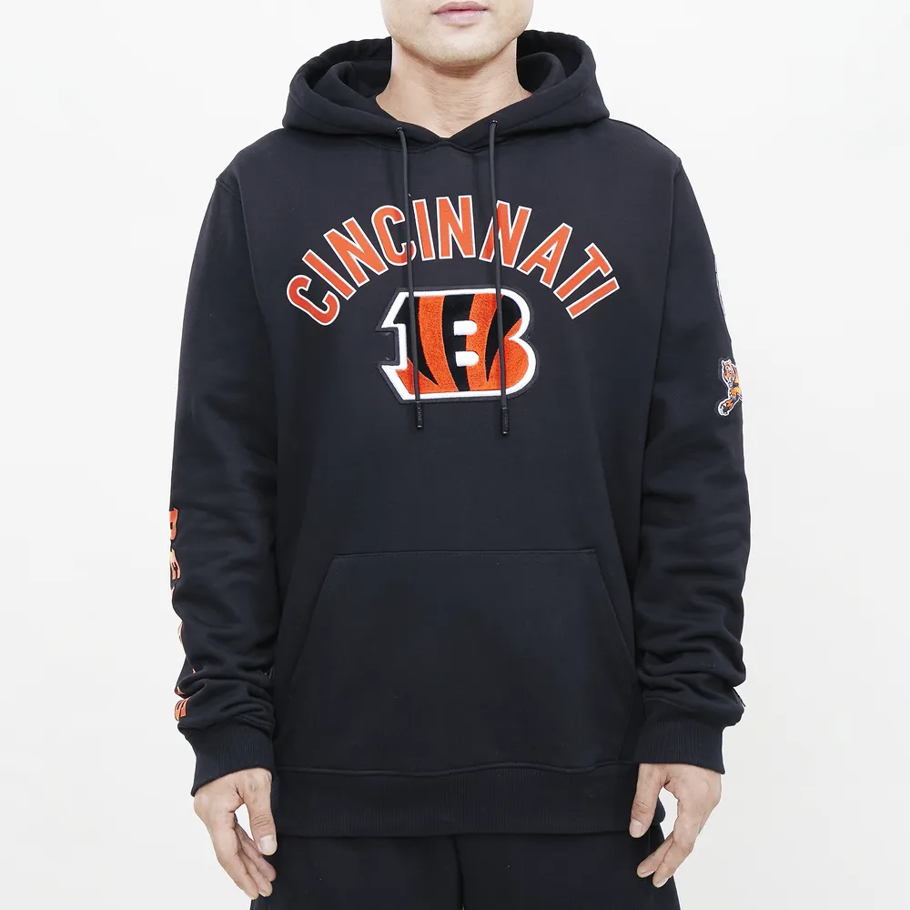 Pro Standard Bengals Bristle Hoodie - Men's