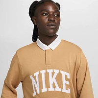 Nike Club French Terry LS Polo - Men's