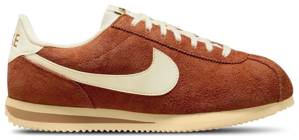 Nike Mens Cortez - Running Shoes Dark Orange/Sail