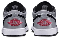 Jordan Mens Air 1 Low SE - Shoes Fire Red/White/Matte Silver