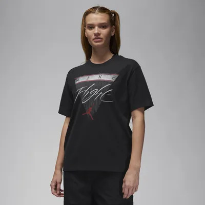 Jordan Womens GF Graphic Flight Short Sleeve T-Shirt