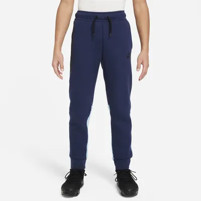 Nike Boys NSW Tech Fleece Pants - Boys' Grade School Midnight Navy/Aquarius Blue