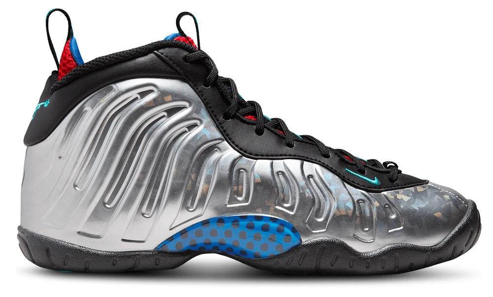 Nike Boys Nike Little Posite One '24 - Boys' Grade School Basketball Shoes Dusty Cactus/Black/Metallic Silver Size 05.5