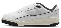 Jordan Boys Flight Court - Boys' Grade School Shoes White/White