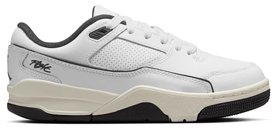 Jordan Boys Flight Court - Boys' Grade School Shoes White/White