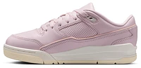 Jordan Girls Flight Court - Girls' Grade School Basketball Shoes Pink Foam/Sail