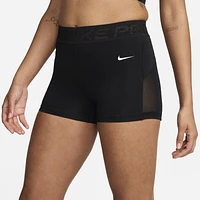 Nike Dri-FIT Medium Rise 3" Mesh Shorts - Women's