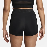Nike Dri-FIT Medium Rise 3" Mesh Shorts - Women's