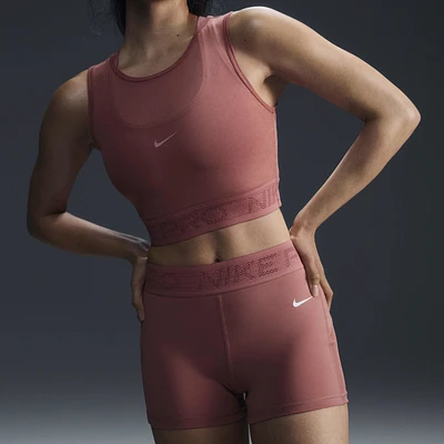 Nike Dri-FIT Medium Rise 3" Mesh Shorts - Women's