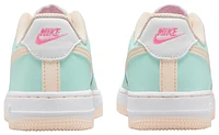 Nike Boys Air Force 1 Low - Boys' Preschool Shoes White/Guava Ice/Emerald Rise