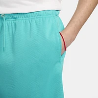 Nike Mens Nike Club Flow Mesh Shorts - Mens Dusty Cactus/White Size L