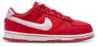 Nike Boys Dunk Low - Boys' Preschool Shoes Light Crimson/Fire Red/Pink Foam