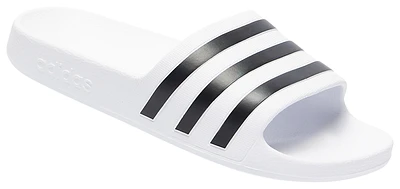 adidas Womens adidas Adilette Shower Slides - Womens Shoes White/Black/White Size 11.0