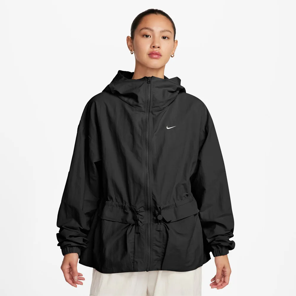 Nike Womens Trend Woven Jacket - Black/White