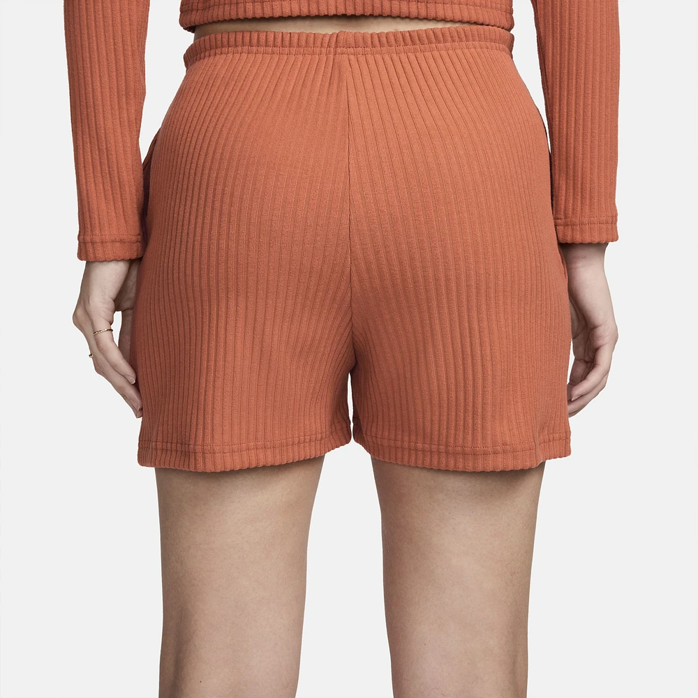 Nike Chill Knit Rib 3" Short - Women's