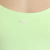 Nike Womens Nike Chill Knit Cami - Womens Vapor Green/Sail Size M